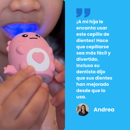 DinoBrush Cepillo de dientes eléctrico infantil