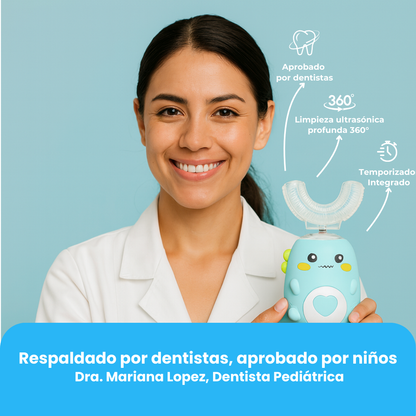 DinoBrush Cepillo de dientes eléctrico infantil